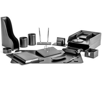 Настольный набор из кожи Cuoietto серии Business из 18 предметов (NBCB18.1)
