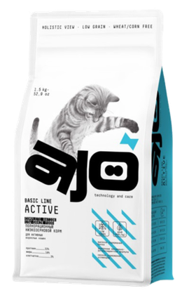 AJO Adult с Индейкой 1,5кг.