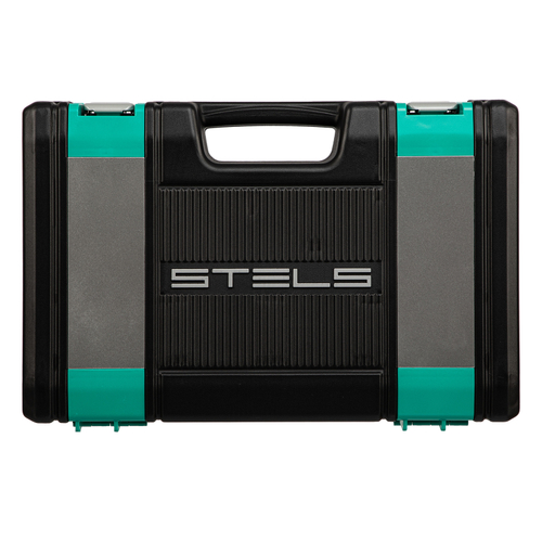 Набор инструментов 1/2", 1/4", CrV, 12 гранные головки, пластиковый кейс, 82 предмета Stels