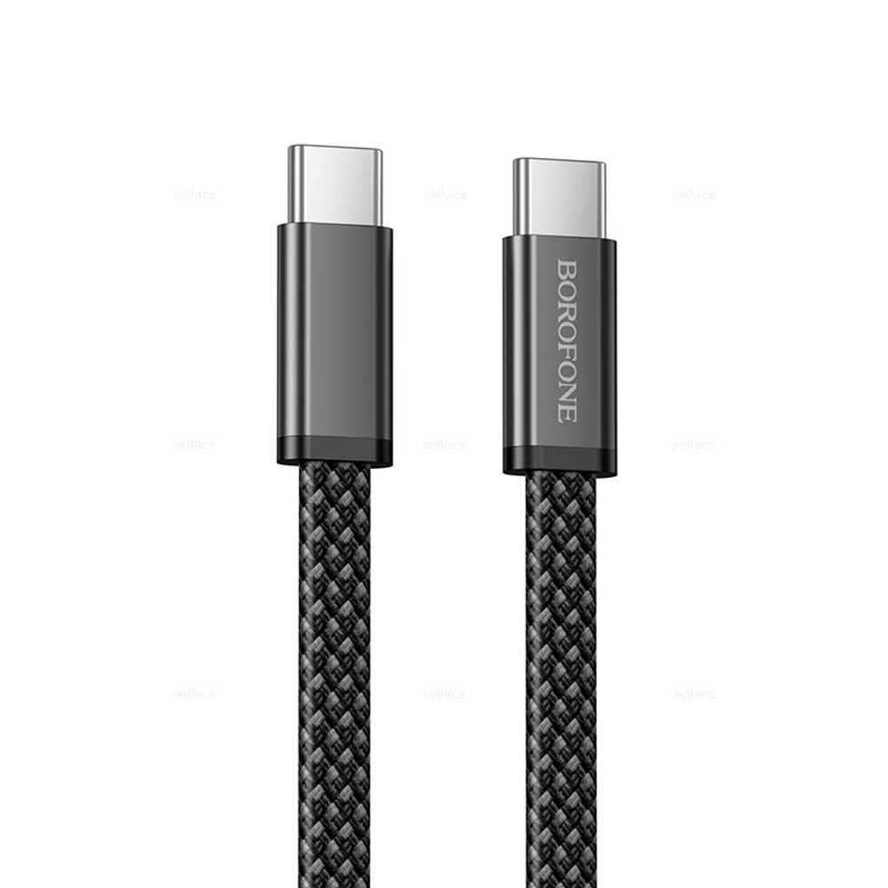 Кабель Type-C на Type-C 60W Borofone BX124 (black)