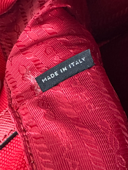 Сумка Prada Bucket Bag in Wicker and Canvas