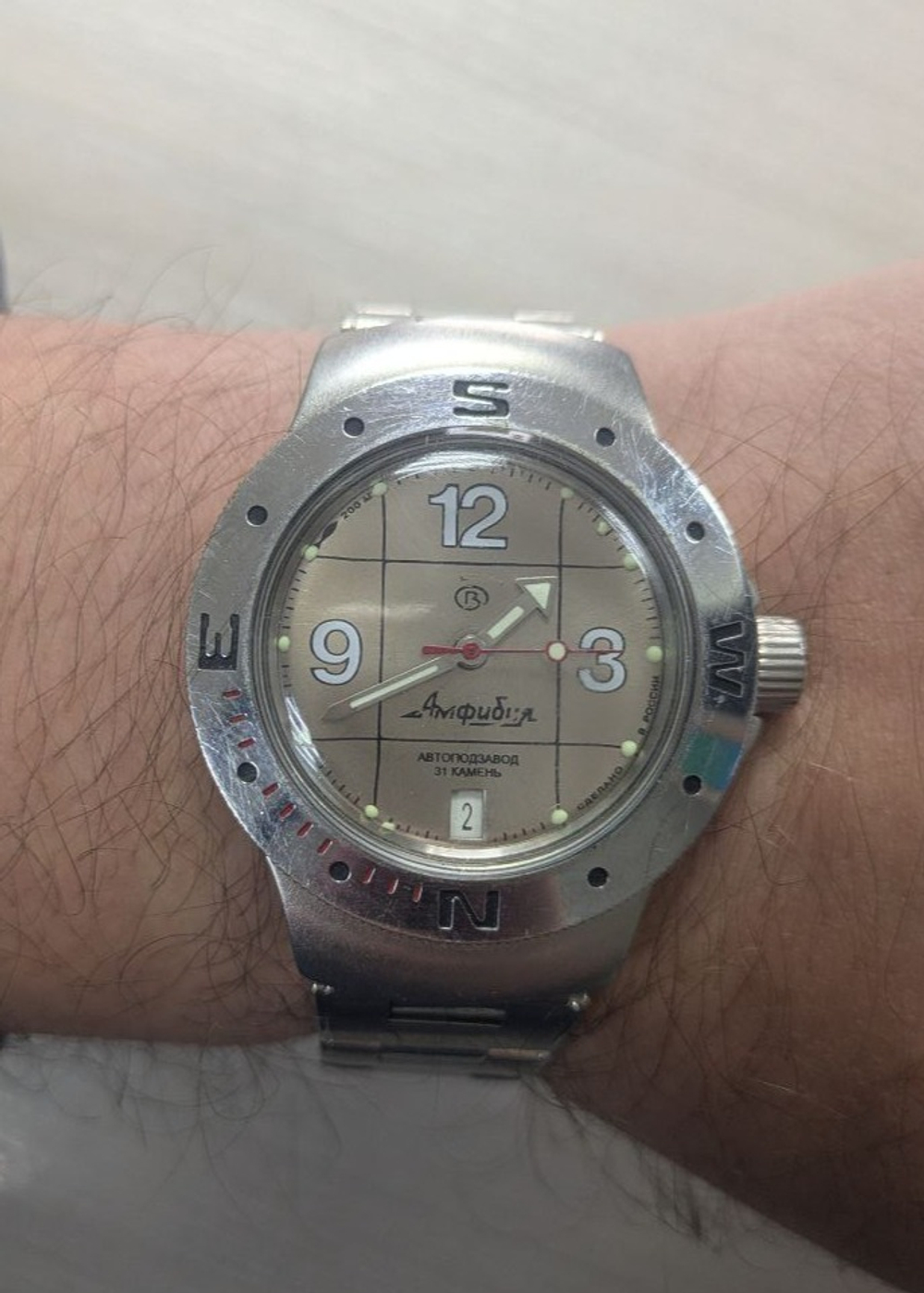 Наручные часы Амфибия