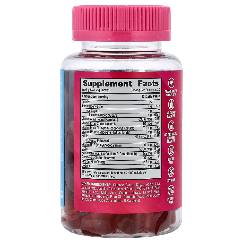 VPLab , Beauty Gummies, ягодное ассорти, 60 жевательных таблеток