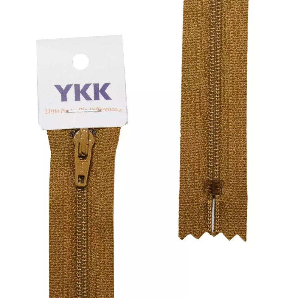 Молния витая, цв.857 неразъемная YKK Тип 3 20 см