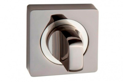 Завертка PUERTO BK AL 02 BN/SN черн. никель/матовый никель, КВАДРАТНАЯ