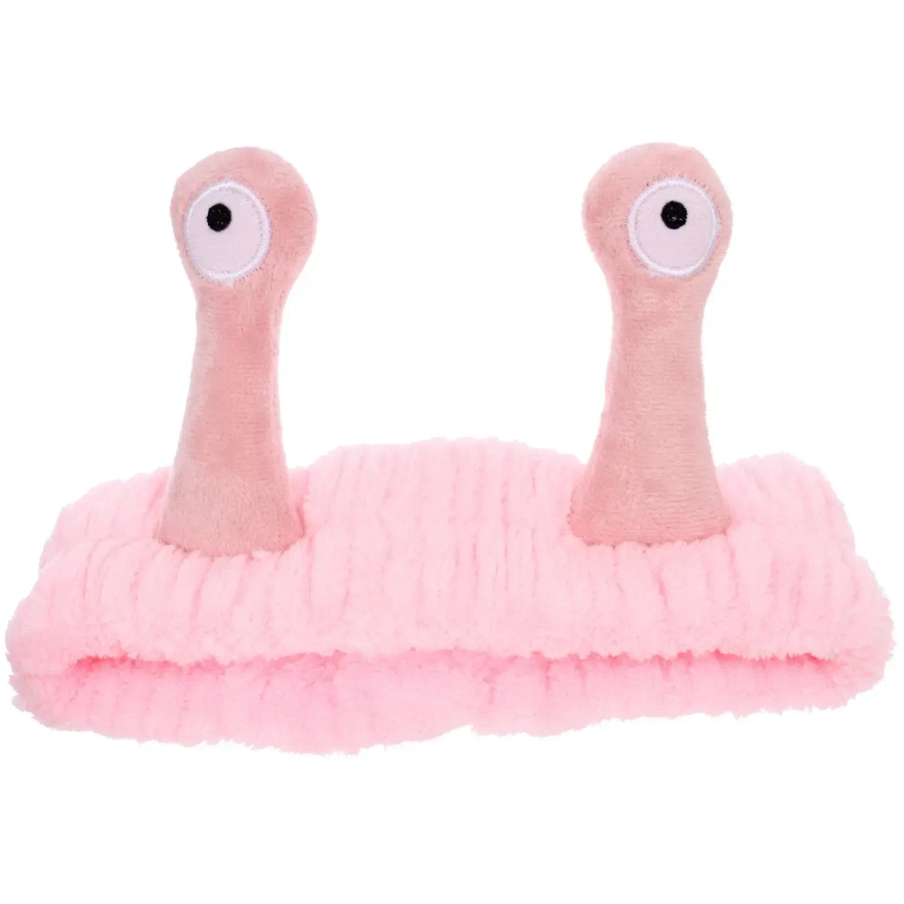 Повязка на голову «New collection Vostok - Глазастики», розовый, бежевый, жёлтый и голубой, 20*6см ( упаковка белый ZIP пакет )