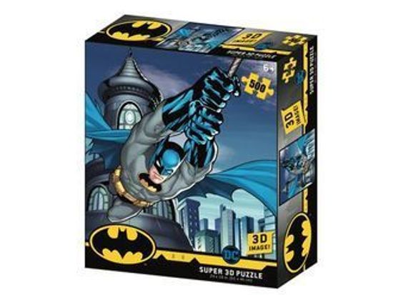 Пазл Super 3D «Полет Бэтмена», 500 детал., 6+