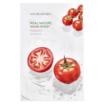 Nature Republic, Real Nature Beauty Mask Sheet, с томатами, 1 тканевая маска, 23 мл (0,77 жидк. унц.)