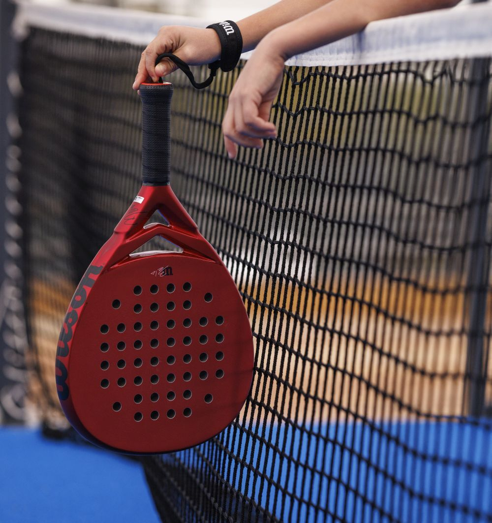 Ракетка для падел тенниса Wilson Bela Junior V2 Padel - red/black
