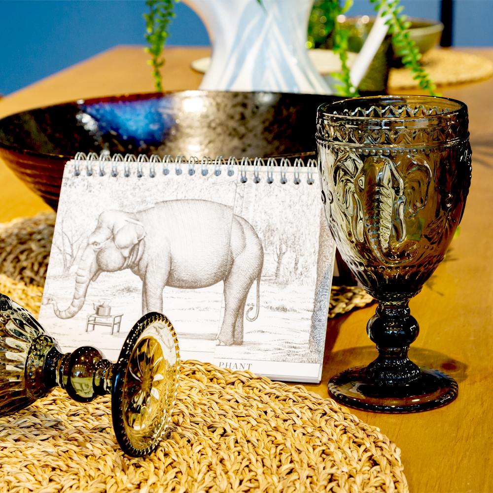 Набор бокалов 6шт 300мл Объект мечты Светский прием Рубби дымчатый серый кварц OM-21091722