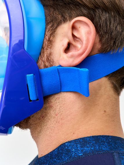 Маска полнолицевая Sargan Планета океан 2.0 синий/белый