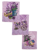 Набор кухонных полотенец, 3 шт , 45х60 см , рогожка