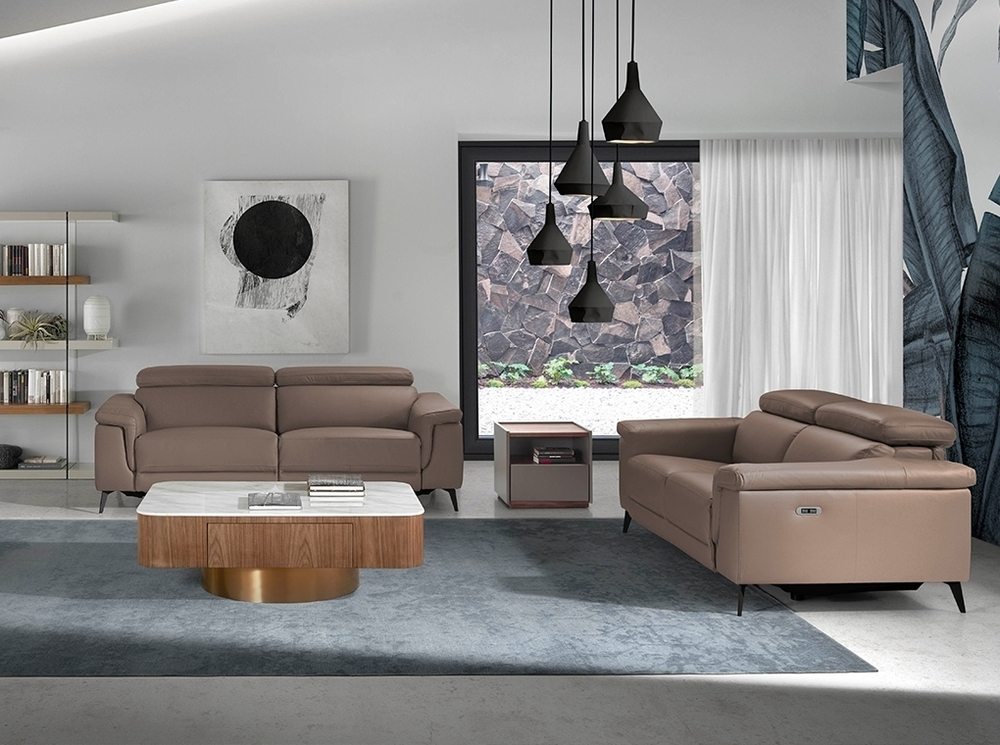 Диван 5319-2P-M9922 /6106 2-х местный с реклайнером