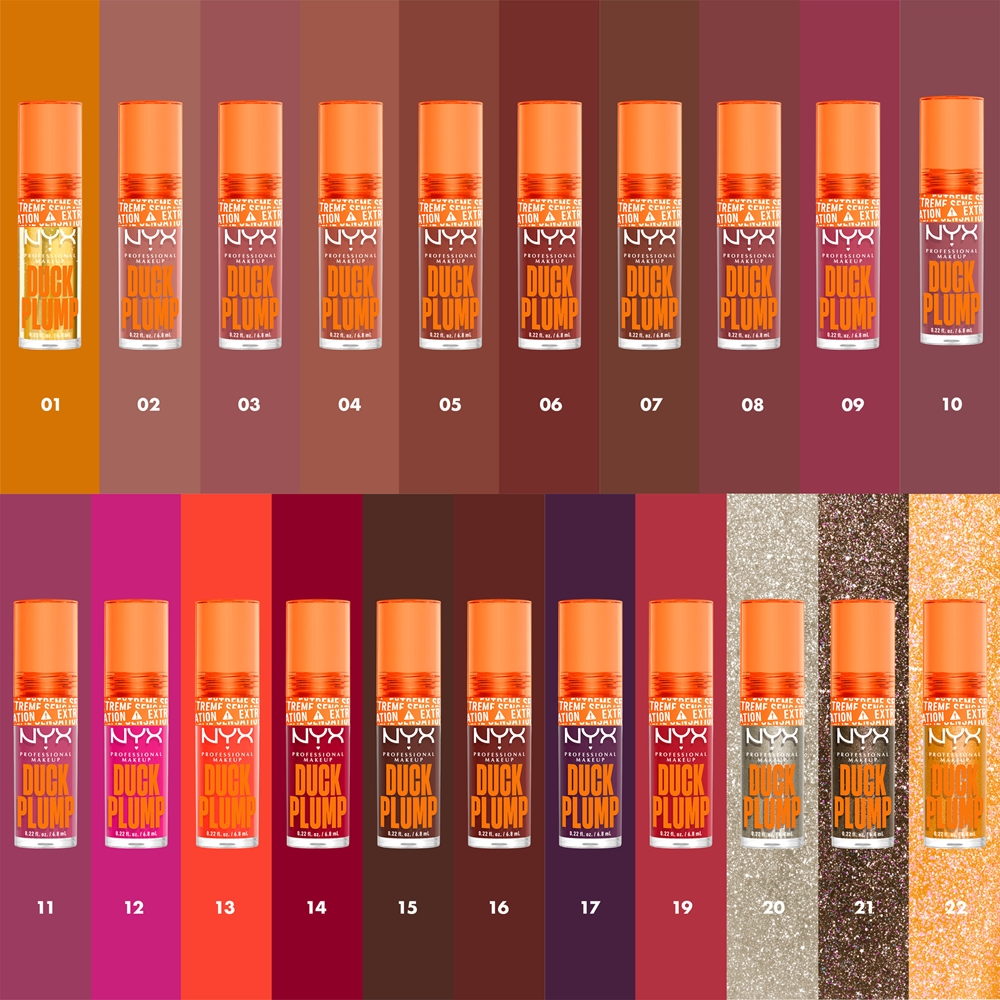 NYX Professional Makeup Duck Plump - Блеск для губ с эффектом увеличения оттенок Quazy Silver, 7 ml