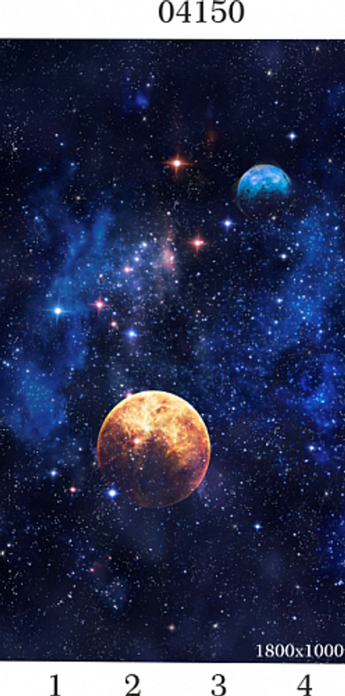 Потолочная панель 3D Panda Космос