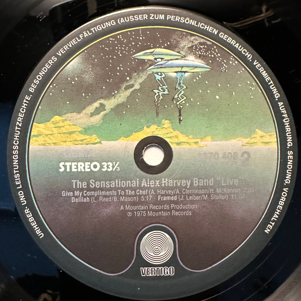 The Sensational Alex Harvey Band - Live (Германия 1975г.)
