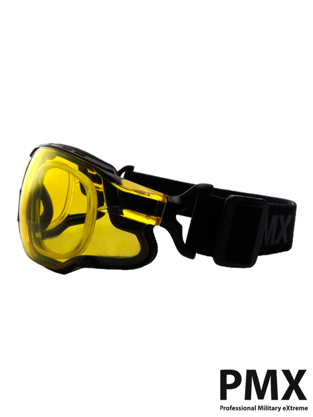 Очки PMX Mark II G-7630STRX Anti-Fog Diopter. Жёлтые