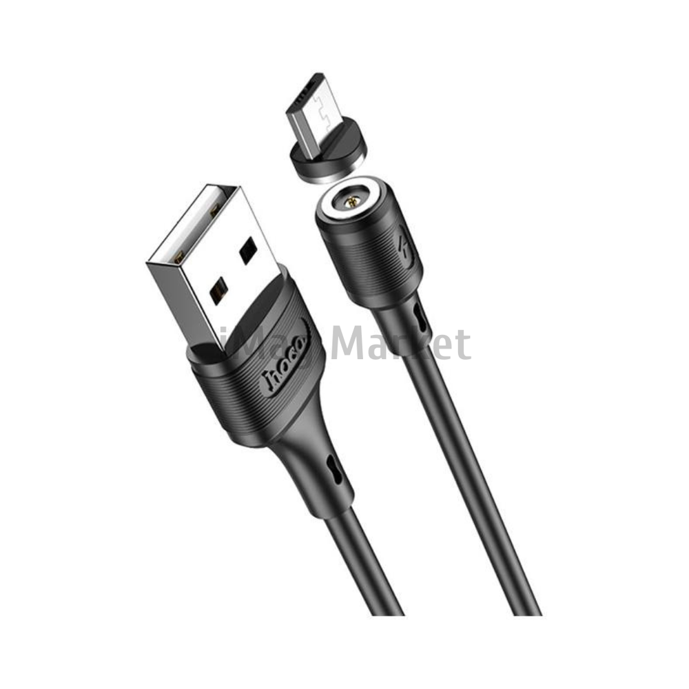 Зарядный кабель Hoco X52, USB-A - micro-USB, 2.4A, 12W, 1 м, черный