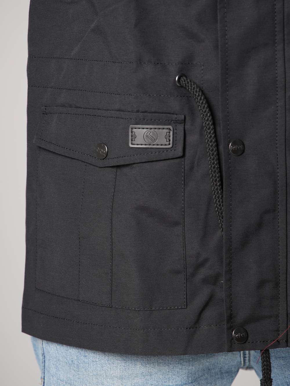 Парка мужская осень осенняя Город Горький черная желтый олень вышивка