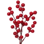 Ветка декоративная «Красочная зима» 25 см