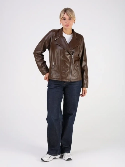 Кожаная куртка демисезонная косуха