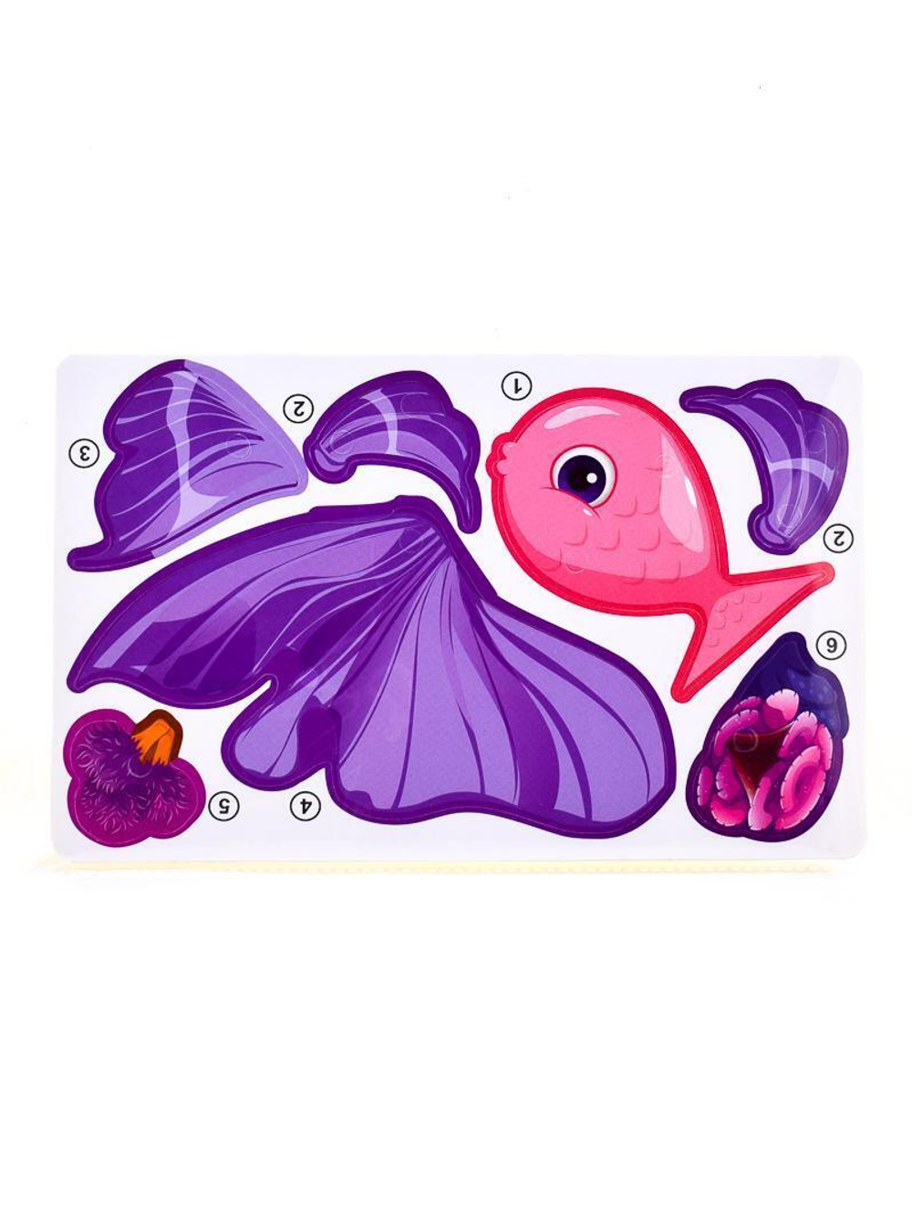 Конструктор развивающий с ответркой, коробка 021-3B