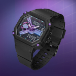 Dickies Wrist Watch Electronic Movement Silicone Plastic Strap Black Dial Unisex