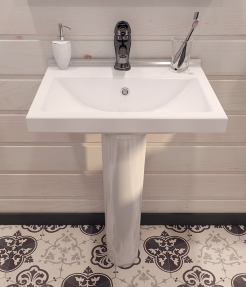 Раковина Santeri Визит, белая (1.3115.3.S00.11B.0)