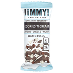 JiMMY!, Bars With Benefits, протеиновый батончик, печенье с кремом, 12 батончиков, 58 г (2,05 унции)