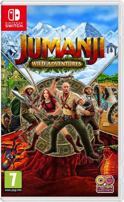Jumanji Wild Adventures [NS] NEW