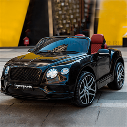 Детский электромобиль "Bentley" 12V,черный