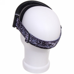 Очки горнолыжные H057 черная оправа/оранжевая линза