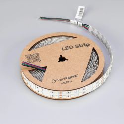 Светодиодная лента RT-B144-19mm 24V RGB (34.4 W/m, IP20, 5060, 5m) (Arlight, Открытый) 012905(2)