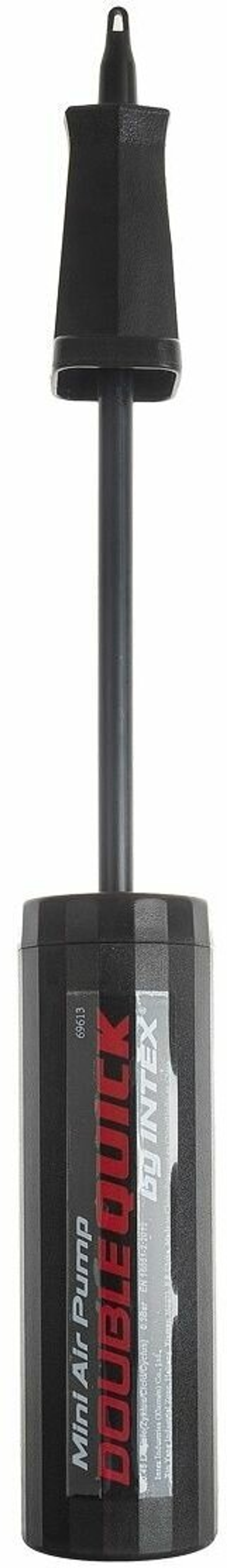Насос ручной Intex 69613 Hi-Output 29 см / Механический поршневой насос Интекс для надувных матрасов, кругов и лодок
