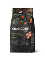 Grandorf Fresh Cat Potato корм сухой беззерновой для кошек индейка,батат