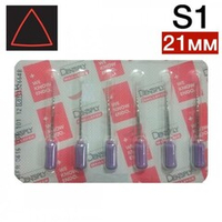 ProTaper ручной 21мм S1, ПроТейпер (6шт.), эндодонтические файлы