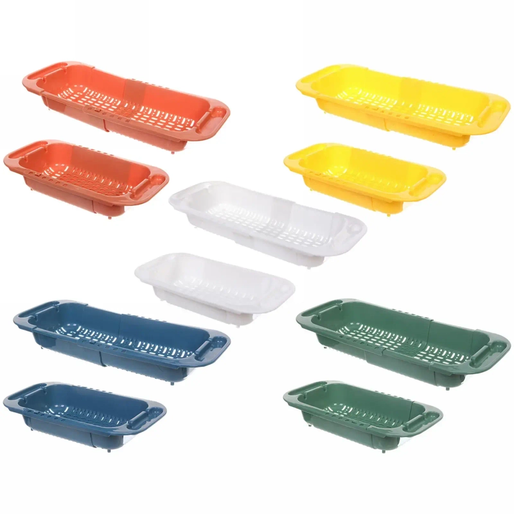 Дуршлаг пластиковый раздвижной «Астория» 34*18,5*5,5см (44*18,5*5,5см)