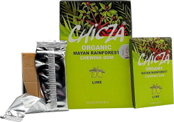 CHICZA ORGANIC Жевательная резинка органическая биоразлагаемая со вкусом мексиканского лайма 10 Х 30г