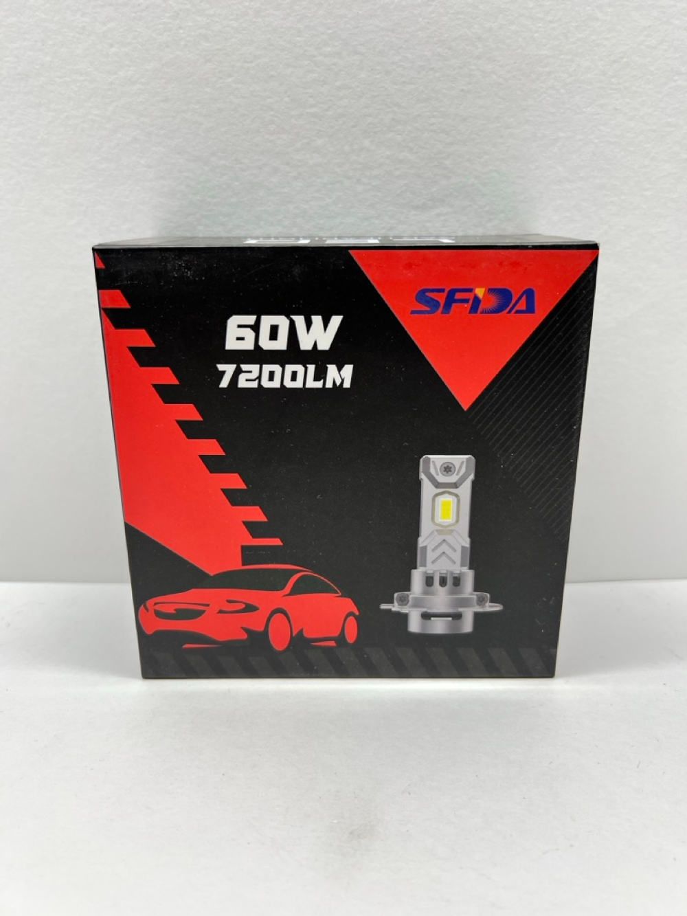 H1 / Автомобильные светодиодные лампы, H1, 120W, 7200 LM, 12 вольт, SFIDA LED V19, Cфида Девятнадцать, TG (2 шт. / комплект)