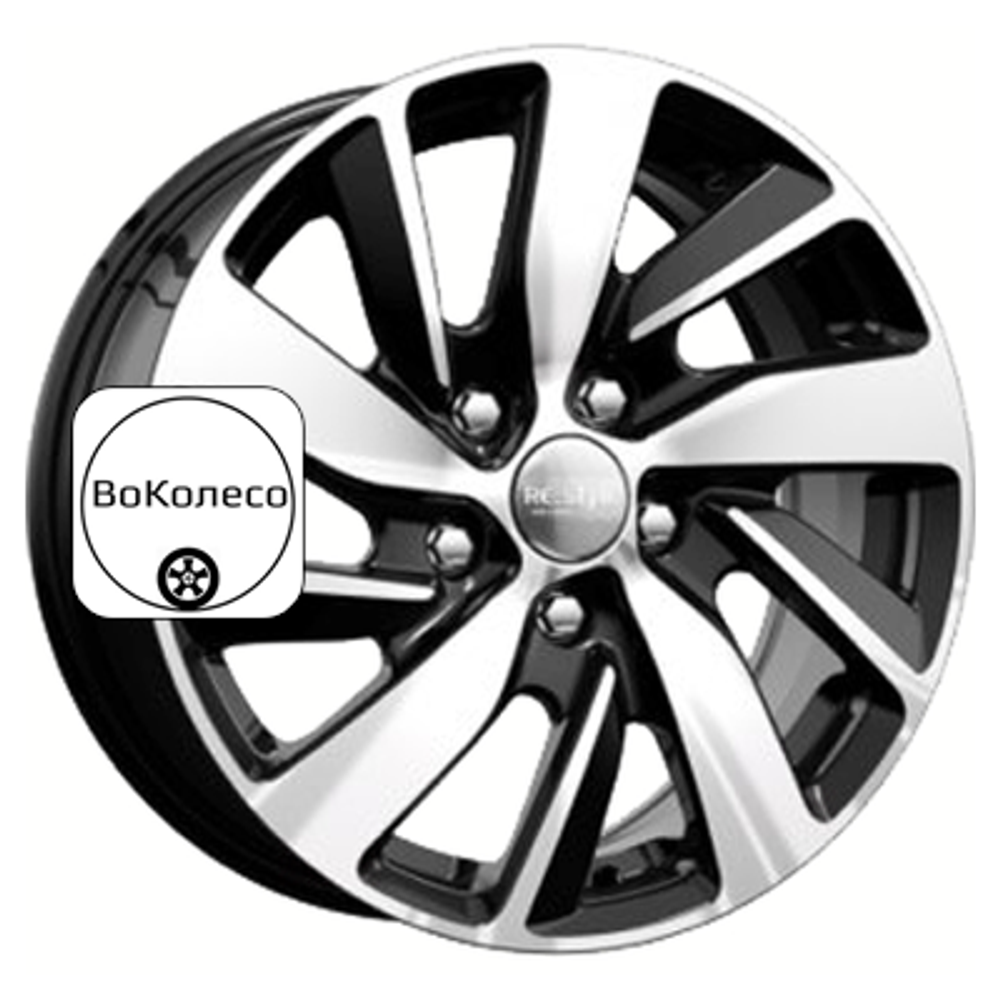 6,5x16/5x114,3 ET47 D67,1 КС741 Алмаз черный K&K
