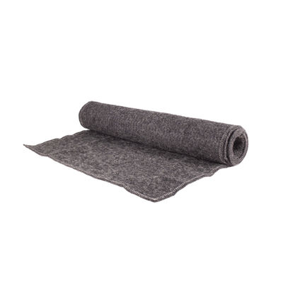 Коврик 50х150 см без рисунка серый