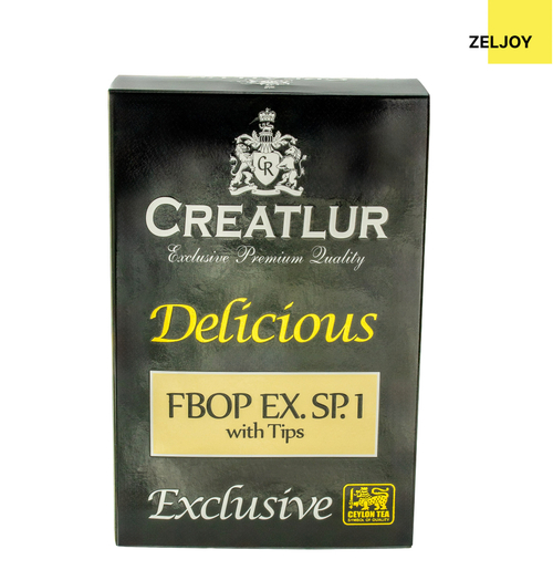 Чай Креатлюр Delicions Exclusive (FBOP Ex.Sр1 с типсами) черный 200 гр.