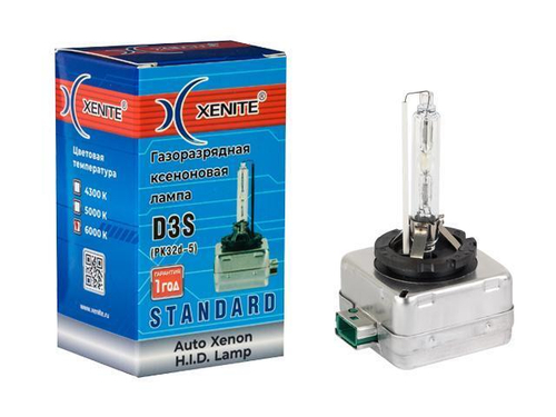 Лампа D3S 4300К ксеноновый свет Xenite 1шт