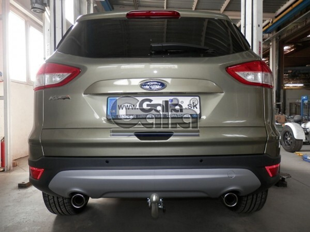 Фаркоп оцинкованный Galia F113A для Ford Kuga 2008-2013, 2013-(паспорт и сертификат в комплекте)(без электрики)