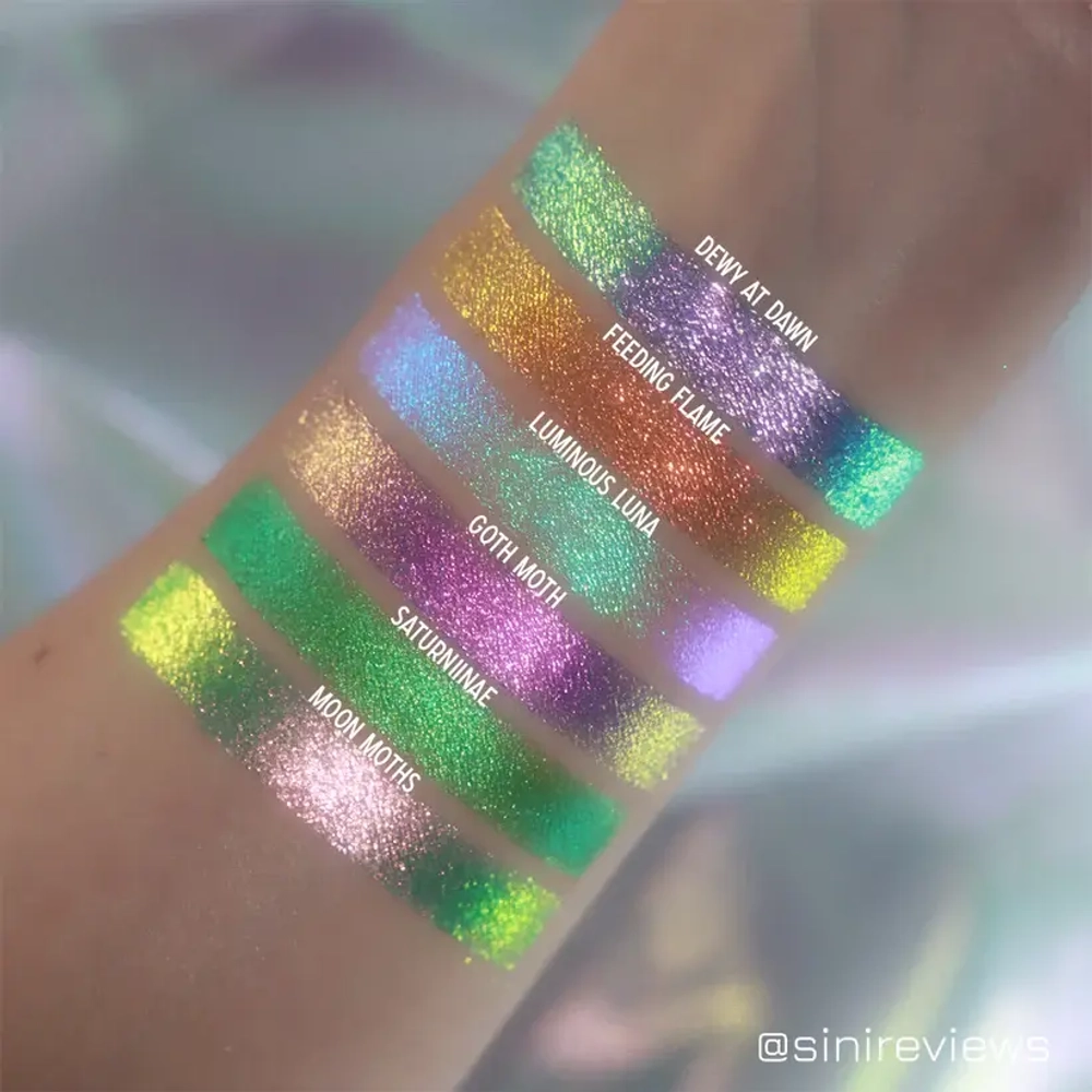 Dieverune Cosmetics Mini Moth and the Moon palette