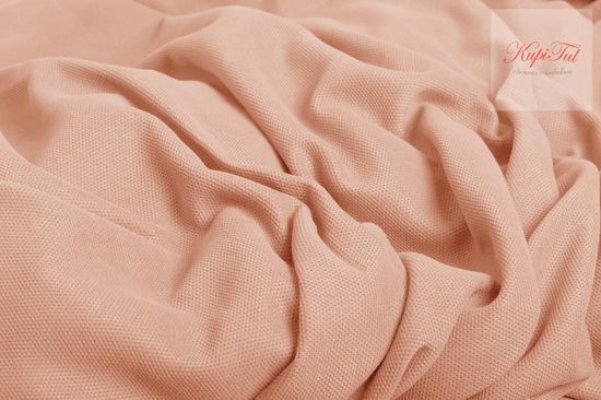 Палермо (пудра). Плотные шторы канвас.