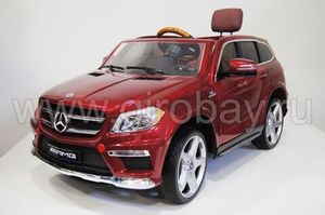 Детский электромобиль River Toys Mercedes-Benz GL63 A999AA красный