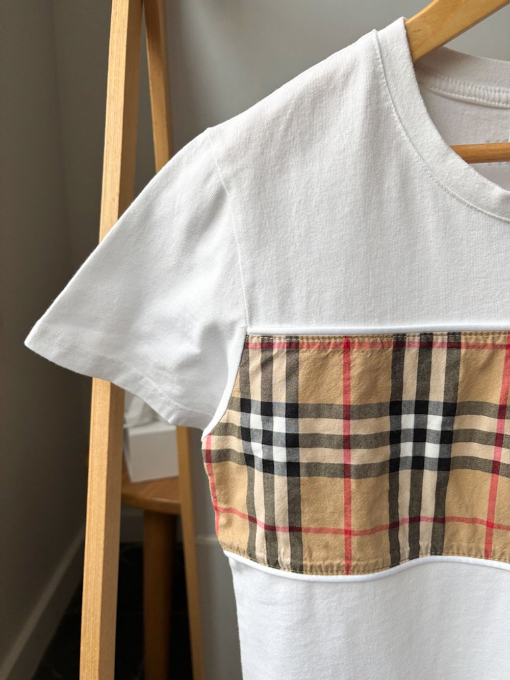 Хлопковая футболка Burberry, 140