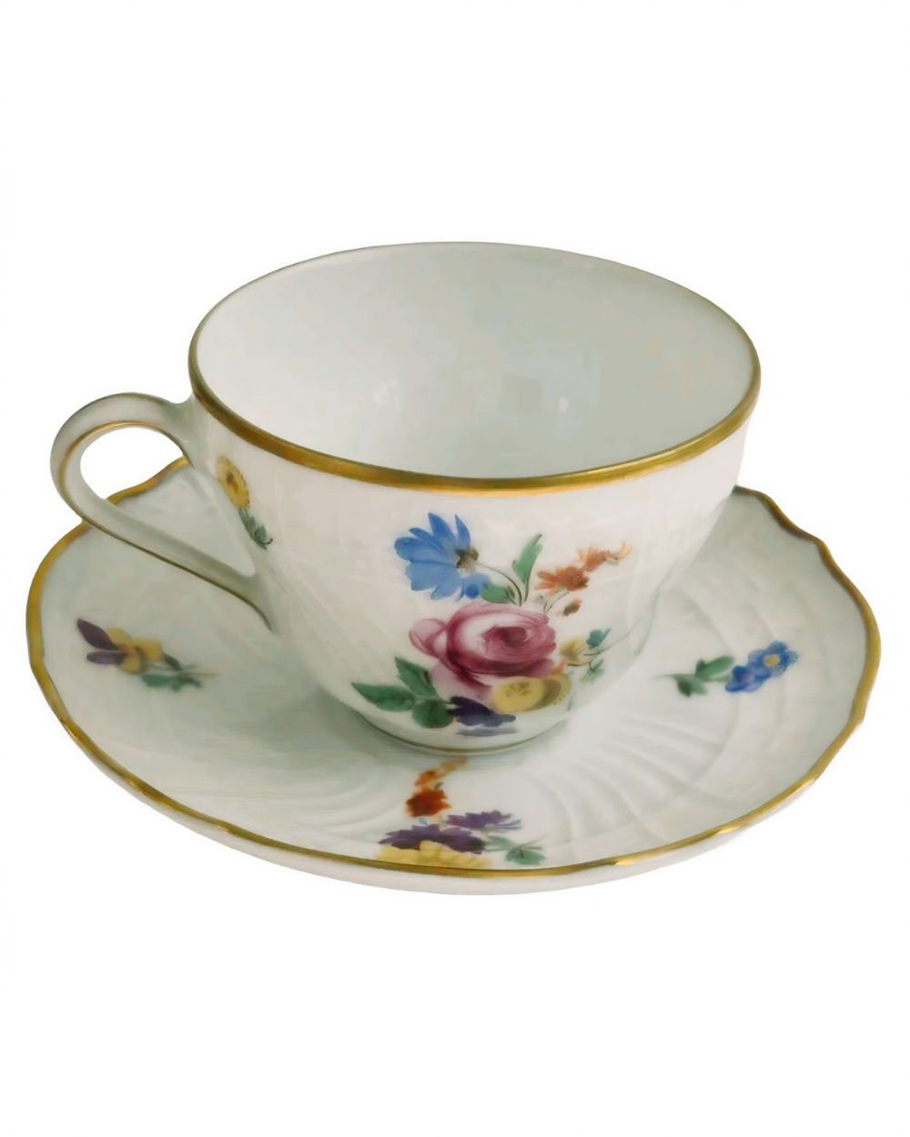 Чайная пара "Цветы" Hutschenreuther Германия