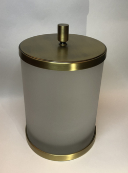 Ведро для мусора с крышкой Windisch 89114MOV Plain Crystal